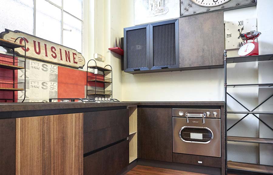 cucina industrial chic