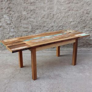tavolo legno vintage allungabile