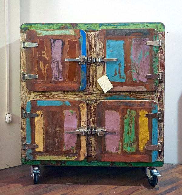 Mobile vintage ricycle ghiacciaia nuovimondi