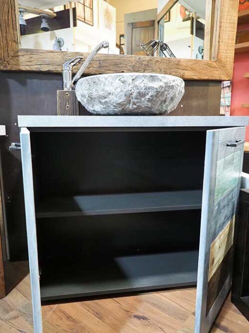 mobile bagno legno riciclato