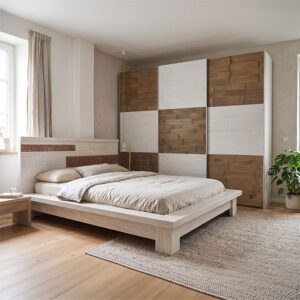 Camera da letto stile etnico moderno