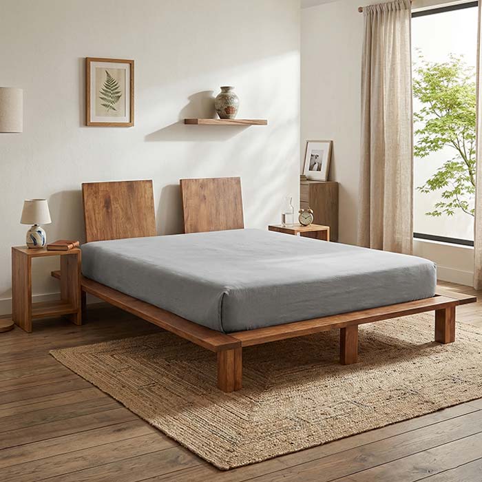 letto futon legno massello