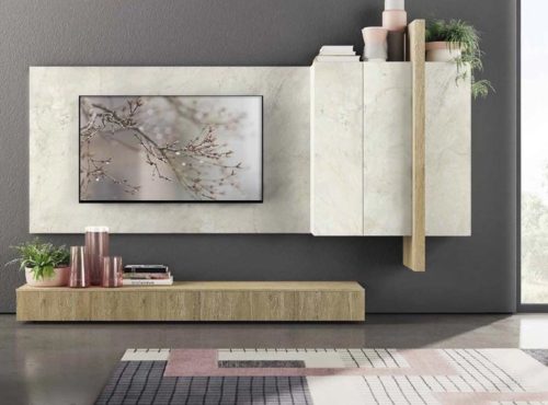 Parete attrezzata design