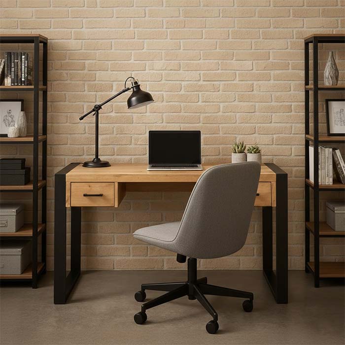 Scrivania Industrial vinatge