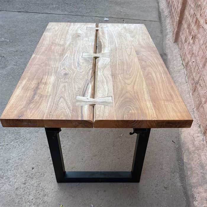 tavolo in legno noce allungabile