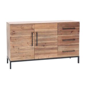credenza 2 ante 3 cassetti