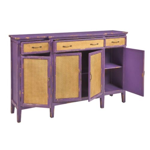 Credenza colorata 4 ante in diverse colorazioni disponibili