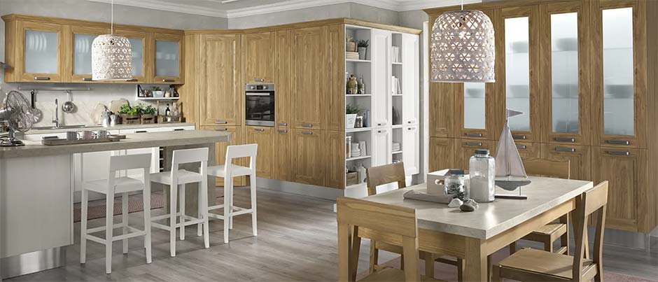 cucine artigianali in legno massello