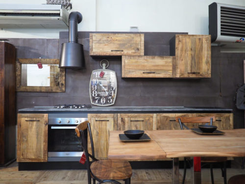 cucina moderna in legno