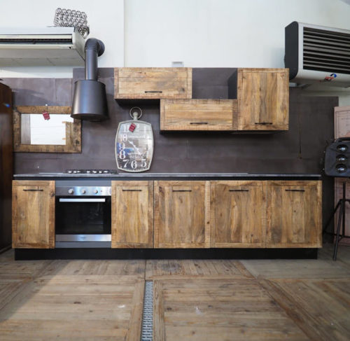 cucina in rovere