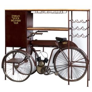 mobile bar bicicletta vintage