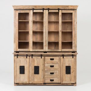 Credenza Doppio Corpo Industrial massello