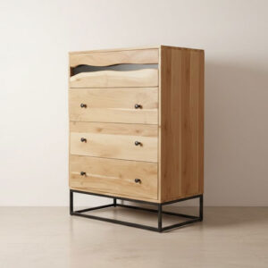 cassettiera 5 cassetti massello