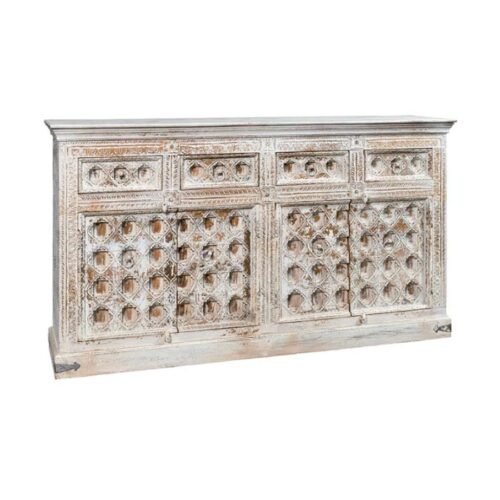 Credenza bianca antica finitura decapata in offerta su nuovimondi
