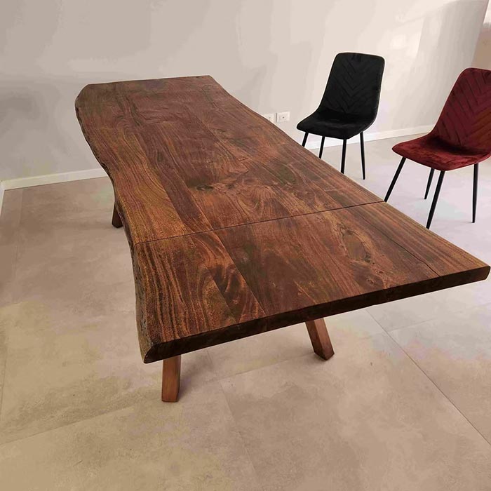 tavolo allungabile legno massiccio