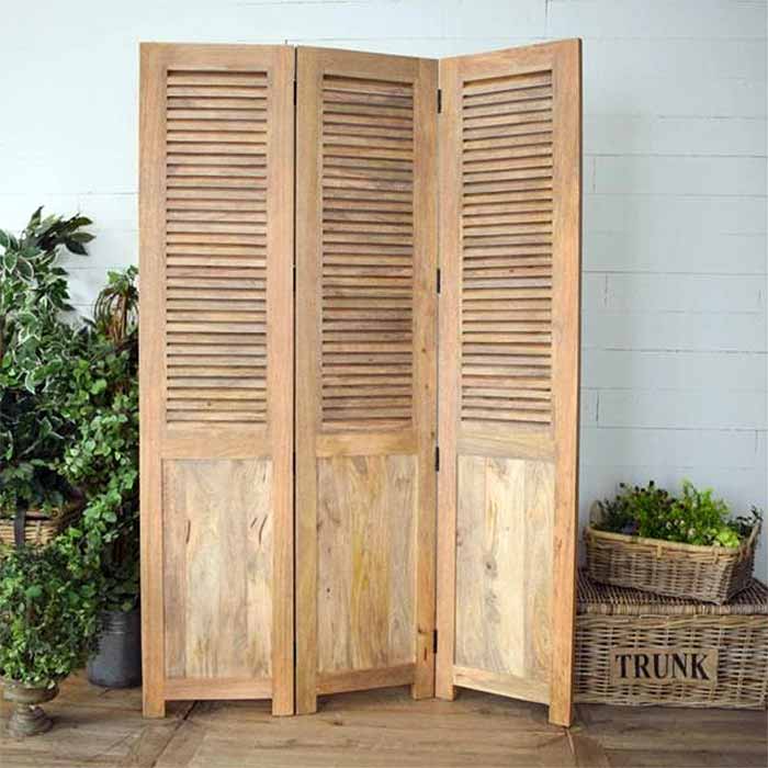 paravento separé legno