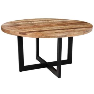 tavolo tondo industrial