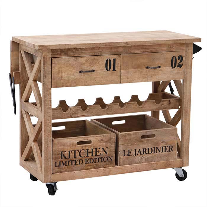 carrello cucina multiuso