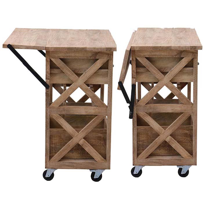 carrello cucina trasformabile