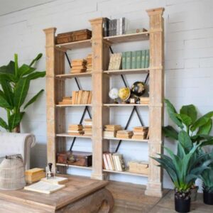 libreria legno massello pino