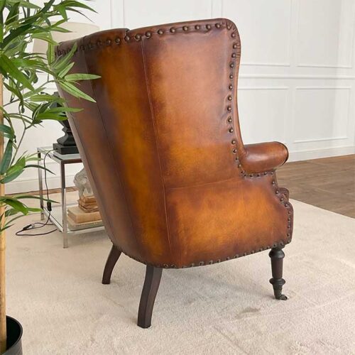 poltrona pelle vintage