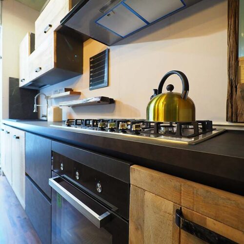 cucina industrial chic lineare