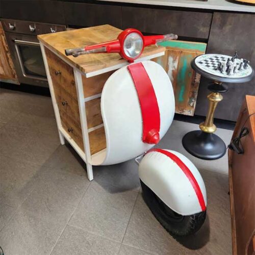 mobile vespa vintage