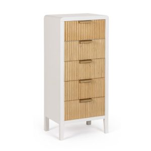 cassettiera vintage shabby alta