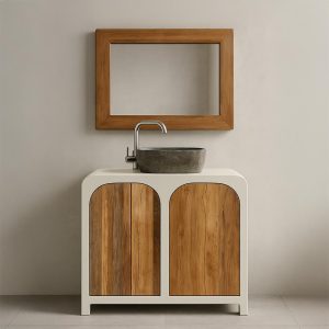 Mobile bagno etnico moderno calce romana