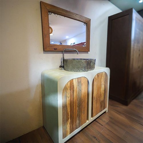 mobile bagno etnico moderno