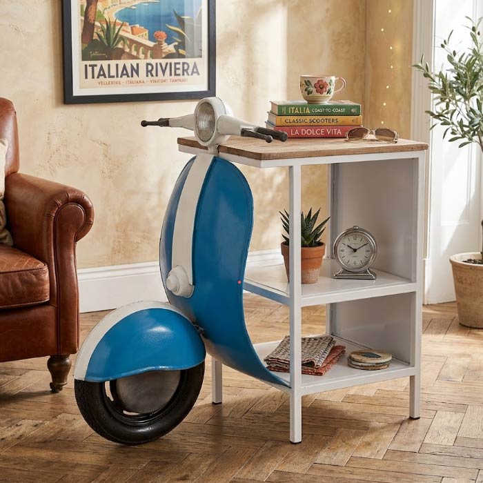 mobile vespa vintage retrò