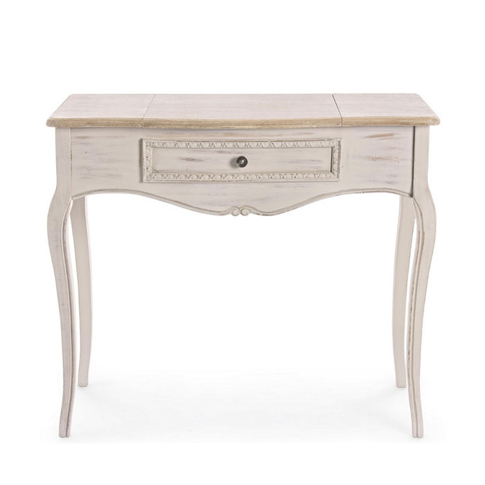 consolle bianca stile francese