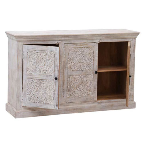 credenza intarsi etnica
