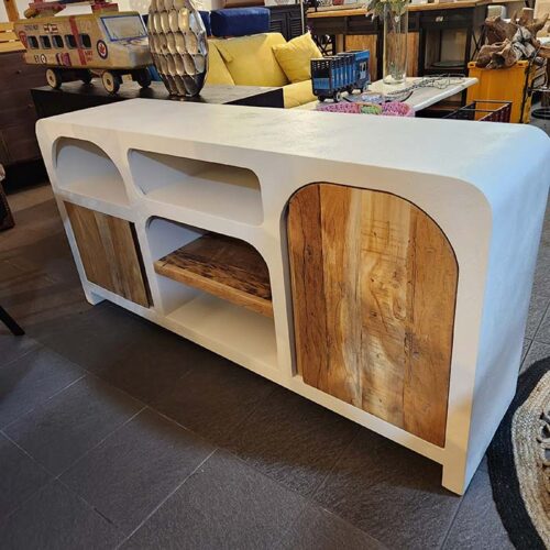 Credenza roma 2 ante in legno massello