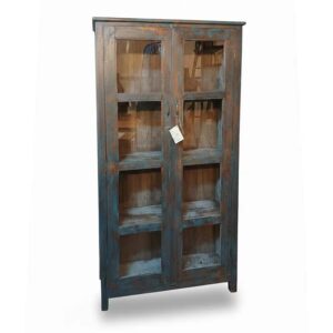 mobile vetrina vintage colorata