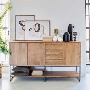 Credenza 3 ante e 4 cassetti