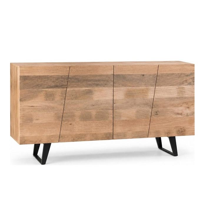 Credenza a 4 Ante Legno Massello
