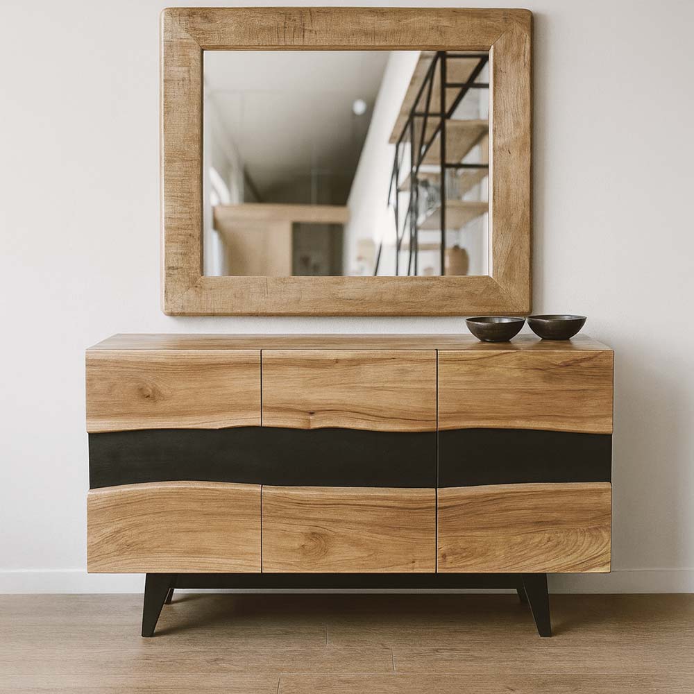 credenza industrial wave 150 cm