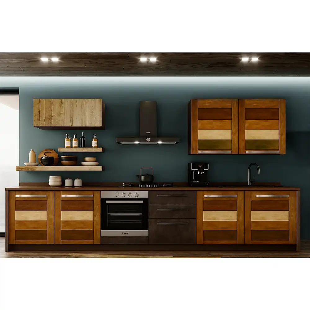 cucina artigianale massello colorata