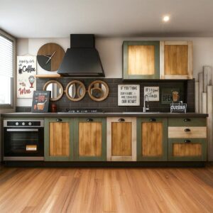 cucina stile rustico country legno
