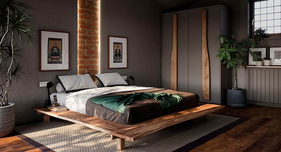 camere da letto etniche moderne 