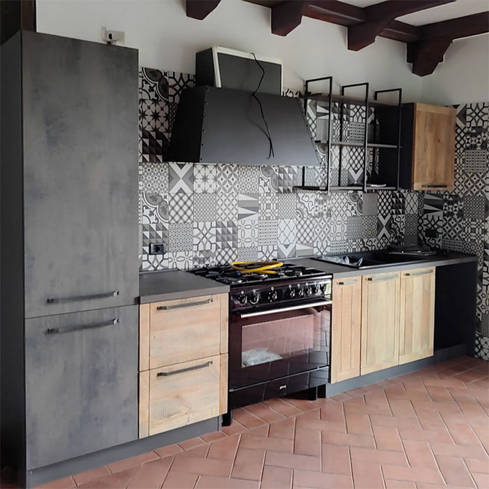esempio cucina su misura lineare con prezzo