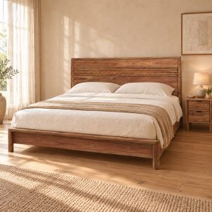 Letto sheesham matrimoniale